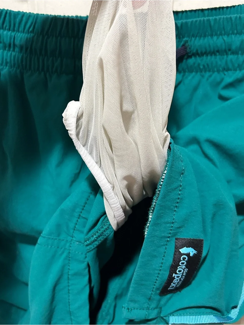 Cotopaxi Men’s Brinco Green Shorts Athletic Casual , size M